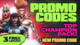  Power-Up! NEW Promo Code + 3 Legendary Champions  Raid Shadow Legends Promo Codes 