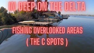 Fishing over looked areas. ( The C Spots )