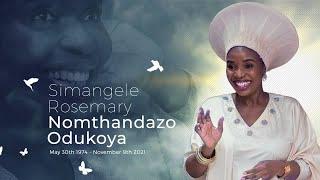 Fountain TV : Pastor Nomthi Odukoya's Funeral Service Live Broadcast , November 30th, 2021