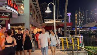 Miami's #1 Tourist Attraction : Walking Bayside Marketplace & Bayfront Park | September 2023