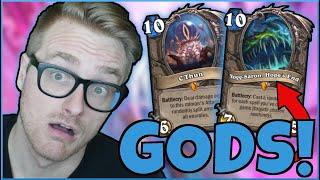 TWO OLD GODS in ONE DECK? C'THUN YOGG Quest Mage is INSANE! | Scholomance Academy | Wild Hearthstone