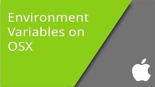 Managing Environmental (ENV) variables on Mac OSX