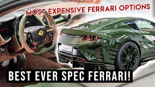 Sanding The Highest Specification TAILOR MADE Ferrari in the World! 