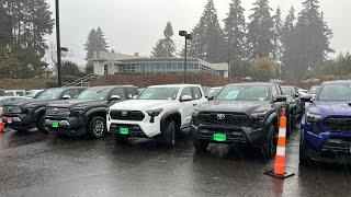 12,000 off 2024 Toyota Tundras 7,000 off 2024 Toyota Tacomas and dealership can’t get rid off them