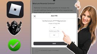 Как добавить пин-код в Roblox [2024] как настроить пин-код roblox