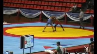 Борьба. Чемпионат мира-2008 (юниоры) 50 кг Ван Бук Карло (ЮАР)-Каныбек Жолчубеков (Кыргызстан)