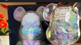 Unboxing Bearbrick x PUBG Mobile Air Drop collaboration. Распаковка БеарБрика PUBG Mobile