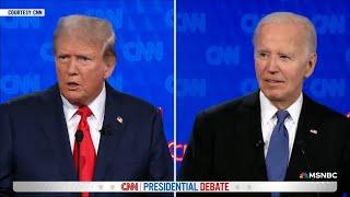 Trump and Biden Argue Over Golf and Age in 2024 Presidential debate