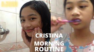 CRISTINA MORNING ROUTINE (PART 1) I Chloe And Cristina Joy