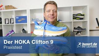 Der Hoka Clifton 9 - Praxistest mit Martin von bunert | bunert.de