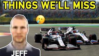 5 Things We Will Miss About The F1 2021 Game...