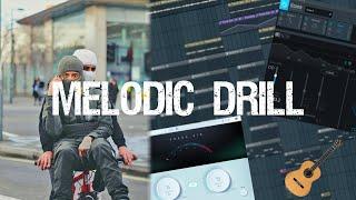 How To Make Melodic Drill Beats in 5 minutes (UK DRILL TUTORIAL 2021) | Fl Studio Tutorial