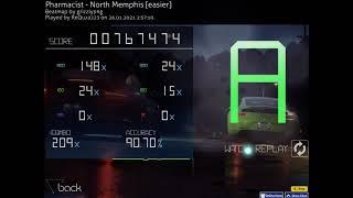 osu! | Pharmacist - North Memphis [easier: 4,99]