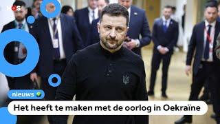 Waarom draagt president Zelensky geen net pak?