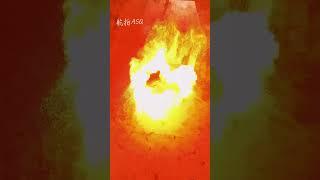 The performance of fire pots in Longquan, Lishui, Zhejiang Province,