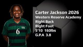 Carter Jackson WRA 2024 Aug Sept Games Youtube Safe