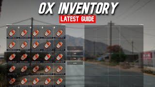 QBCore - How to Install Ox Inventory | Install & Showcase | LATEST FiveM Tutorial 2024