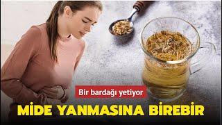 MİDE YANMASINA NE İYİ GELİR? EVDE ÇÖZÜM (Mide Yanması Neden Olur? - Mide Yanması Nasıl Geçer?)