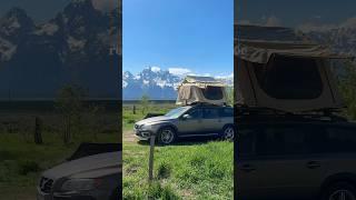 Rooftop tent summer
