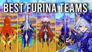 7 STRONGEST TEAMS FOR C0 FURINA!! [ Genshin Impact ]