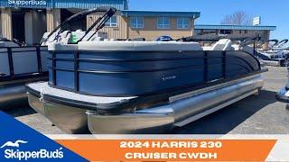 2024 Harris 230 Cruiser CWDH Tri-Toon Boat Tour SkipperBud's