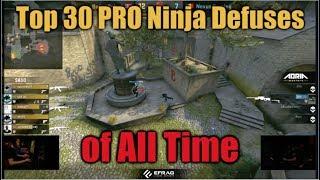 Top 30 PRO Ninja Defuses of All Time - CS:GO