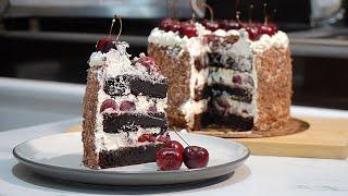 THE most RIDICULOUS Black Forest Cake 1970's revisited!