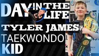 Day in the Life of Tyler James Taekwondo Kid #martialarts #mma #ufc #tylerjamestaekwondokid