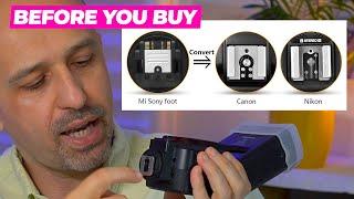 Before You Buy a Camera Flash - Hot Shoe vs Cold Shoe, and Synchronization - X Sync, HSS, S, M, F...