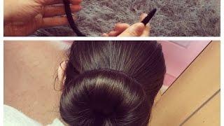 DIY Perfect Bun Helper I Helfer für den perfekten Dutt I Marina Si