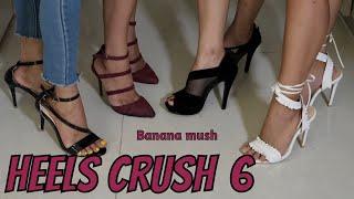 Heels Crush 6 - Banana mush ASMR