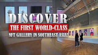 NFT Meets Art: Inside the First World-Class NFT Gallery in Legian #nft #art #picture