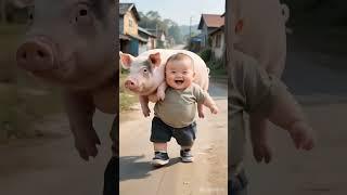 Ủn ỉn.....thịt  #funny #vuinhon