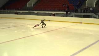 Yuko Kavaguti - Alexander Smirnov SP 2014 Test Skate