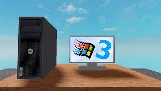 Windows 95 in Roblox 3: The Tutorial