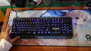 Fantech MK884 Optiluxs Optic Mechanical Keyboard Review (By: Flame bi)