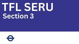 TFL SERU - Section 3: Carrying out Private Hire Journeys