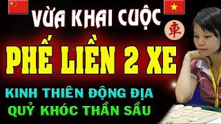 [Cờ tướng hay] Ván cờ MA QUỶ vừa vô PHẾ 2 XE khủng khiếp nhất Lịch Sử của Ngô Lan Hương