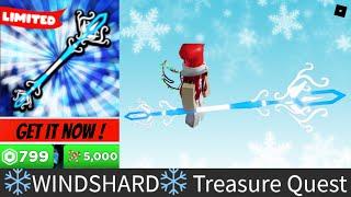 Buying New Limited WINDSHARD! Winter 2021 in Treasure Quest | Roblox