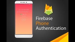 Firebase Authentication with phone number