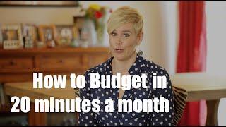 How to Budget in 20 minutes a Month | Your Millennial Money