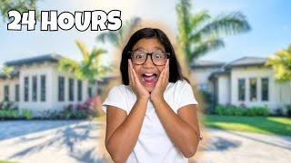 24 HOURS At A FAMOUS YouTuber’s House!