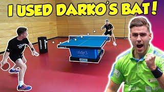 TESTING DARKO JORGIC'S TABLE TENNIS BAT!