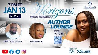 Horizons Author Lounge - Marc Beausejour & Naleighna Kai