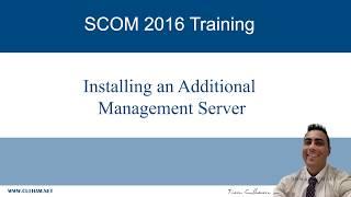 Installing an Additional SCOM 2016 Management Server