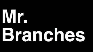 How to Pronounce Mr. Branches Salad Fingers Cartoon Web Video Series Cast Characters