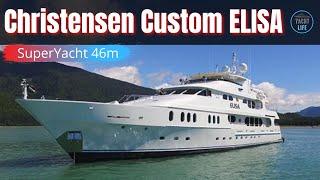 Inside the US$ 16.4 million 2003 Christensen Custom ELISA SuperYacht | Truly a joy to be aboard