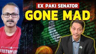 Ex Paki Senator Gone Mad on India-Israel I Ex Paki Senator Gone Mad on India-Israel