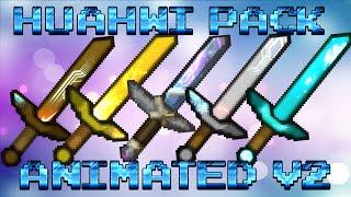  [RELEASE] Huahwi V2 ANIMATED PvP Pack - Minecraft - 1.7 1.8 1.9 UHC LowFire FPS Boost HD 256x