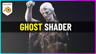 Tutorial: Procedural GHOST Shader in Blender!